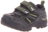 Stride Rite Dallas Sneaker (Toddler/Little Kid),Navy/Lime,7 M US Toddler