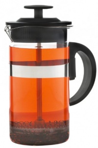 Grosche Zurich 350 Ml French Press Coffee Maker,3 Cup (About 1 Coffee Mug), 0.35 L, 12 Oz, Coffee and Tea Press; Borosilicate Heatproof Glass