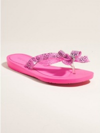 GUESS Tutu2 Flip-Flop Sandals, DARK PINK (5)