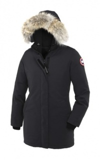 Canada Goose Women's Victoria Parka,Black,Small