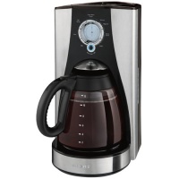 Mr. Coffee LMX37 12-Cup Programmable Coffeemaker, Stainless Steel