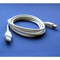 Epson WorkForce 545 Color Printer Compatible USB 2.0 Cable Cord for PC, Notebook, Macbook - 6 feet White - Bargains Depot®