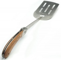 Charcoal Companion Explorer Folding Handle Grilling Spatula