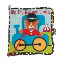 Manhattan Toy Big Top Animal Train Soft Activity Book