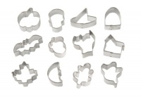 Wilton 12-Piece Mini Halloween Cookie Cutter Set