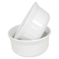 CorningWare French White 7-Ounce Ramekins, Set of 2