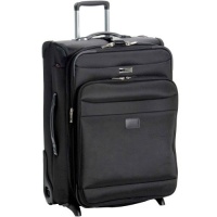 Delsey Luggage Helium Pilot 2.0 Lightweight 2 Wheel Rolling Suiter Upright, Black, 25 Inch