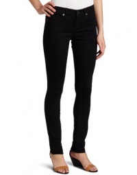 Calvin Klein Jeans Women's Curvy Skinny Power Stretch Leg Jean, Black, 6x32