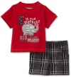 Kids Headquarters Baby-boys Newborn Elephant Short Set