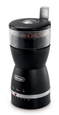 DeLonghi KG49 Electronic Coffee-Bean Grinder with 3 Grind Settings