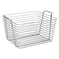 InterDesign Classico Basket, Chrome, Large