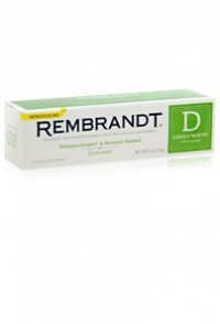 Rembrandt Plus Deeply White + Peroxide Whitening Toothpaste with Fluoride, Winter Mint 2.6oz(74 g)