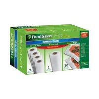 FoodSaver Replacement Rolls Combo Pack (5-Rolls + 30-Bags)