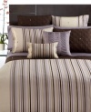 Hotel Collection Quadrus Stripe 400T TWO Standard Shams Spaced Stripe