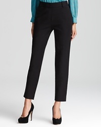 Modernize your 9-to-5 style with these kate spade new york pants, flaunting a sleek, skinny silhouette for a decidedly feminine fit. Finish with nude pumps and put the punch in power dressing.