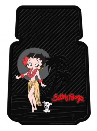 Betty Boop Aloha Style Universal-Fit Molded Front Floor Mats - Set of 2