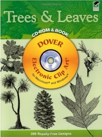 Trees and Leaves CD-ROM and Book (Dover Electronic Clip Art)