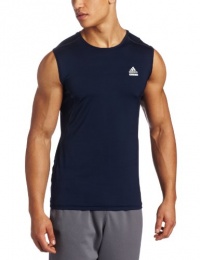 adidas Men's Techfit Fitted Sleeveless Tank Top