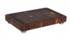 John Boos 18 by 12 by 1.75 in Walnut Cutting Board with Groove and Stainless Steel Feet