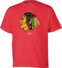 Chicago Blackhawks Reebok NHL Red Primary Logo T-Shirt