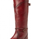 FRYE Women's Melissa Harness Zip Riding Boot,Spice,5.5 M US