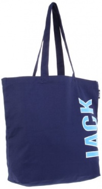 Jack Spade Logo NYRU1124 Tote,Navy,One Size