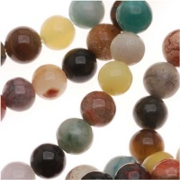 Gemstone Bead Mix 4mm Round Beads /16 Inch Strand