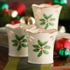 Lenox Holiday Pierced Votives, S/3