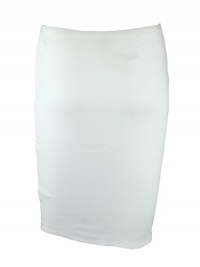 B44 Core Bailey 44 Womens White Pegged Fitted Knee Length Skirt XS