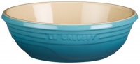 Le Creuset Stoneware Small 18-Ounce Oval Serving Bowl, Caribbean