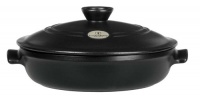 Emile Henry Flame Top 12-Inch Brazier Black