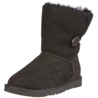 UGG Australia Women's Bailey Button Winter Boots,Black,9 US