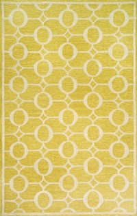 Liora Manne Spello Arabesque Rug, 8-Feet 3-Inch by 11-Feet 6-Inch, Yellow