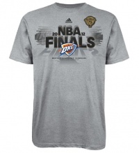 NBA Oklahoma City Thunder Official 2012 Western Conference Champions Locker Room T-Shirt