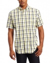 Nautica Men's Poplin Vineyard Short Sleeve Woven Shirt