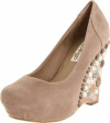 Naughty Monkey Women's Vice Wedge Pump