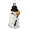 My Winter Friend Snowman Ornament by Inge-Glas of Germany