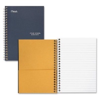 Mead Five Star Personal Spiral Notebook, 7 x 4 3/8, 100 Sheets, College Rule, Assorted colors