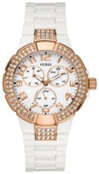 GUESS U13608L1 Status In-the-Round Multifunction Watch