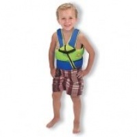 Swim School Mesh Swim Vest (Small/Medium) Color Green