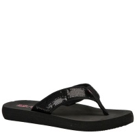 Sugar Women's Yonder Sandal,Black Sequin,7 M US