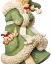 Enesco Heart of Christmas Santa with Kittens Figurine, 8.58-Inch