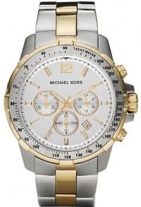 Michael Kors Quartz Grayson Chronograph White Dial Men's Watch MK8185