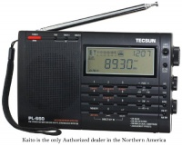 TECSUN PL660 Portable Radio FM/LW/MW/SW/SSB/AIRBAND PLL World Band Synthesized Receiver, LCD Display, Dual Conversion