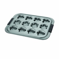 Anolon Advanced Nonstick Bakeware 12-Cup Holiday Cookie Pan