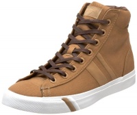 Pro-Keds Men's Royal Plus Hi Washed  Sneaker,Light Brown,7 M US