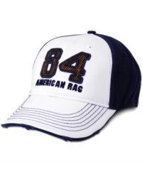 Hats off to style. Grab this American Rag baseball hat for a solid, sporty look that will get you noticed.