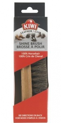 Kiwi Select 100% Horsehair Shine Brush