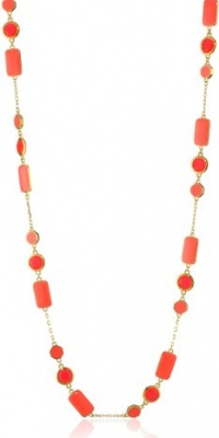 Kate Spade New York Pop Palette Coral Scatter Necklace