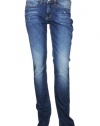 Yummie Tummie Womens Straight Slimming Mid-Rise Exuberant Jeans